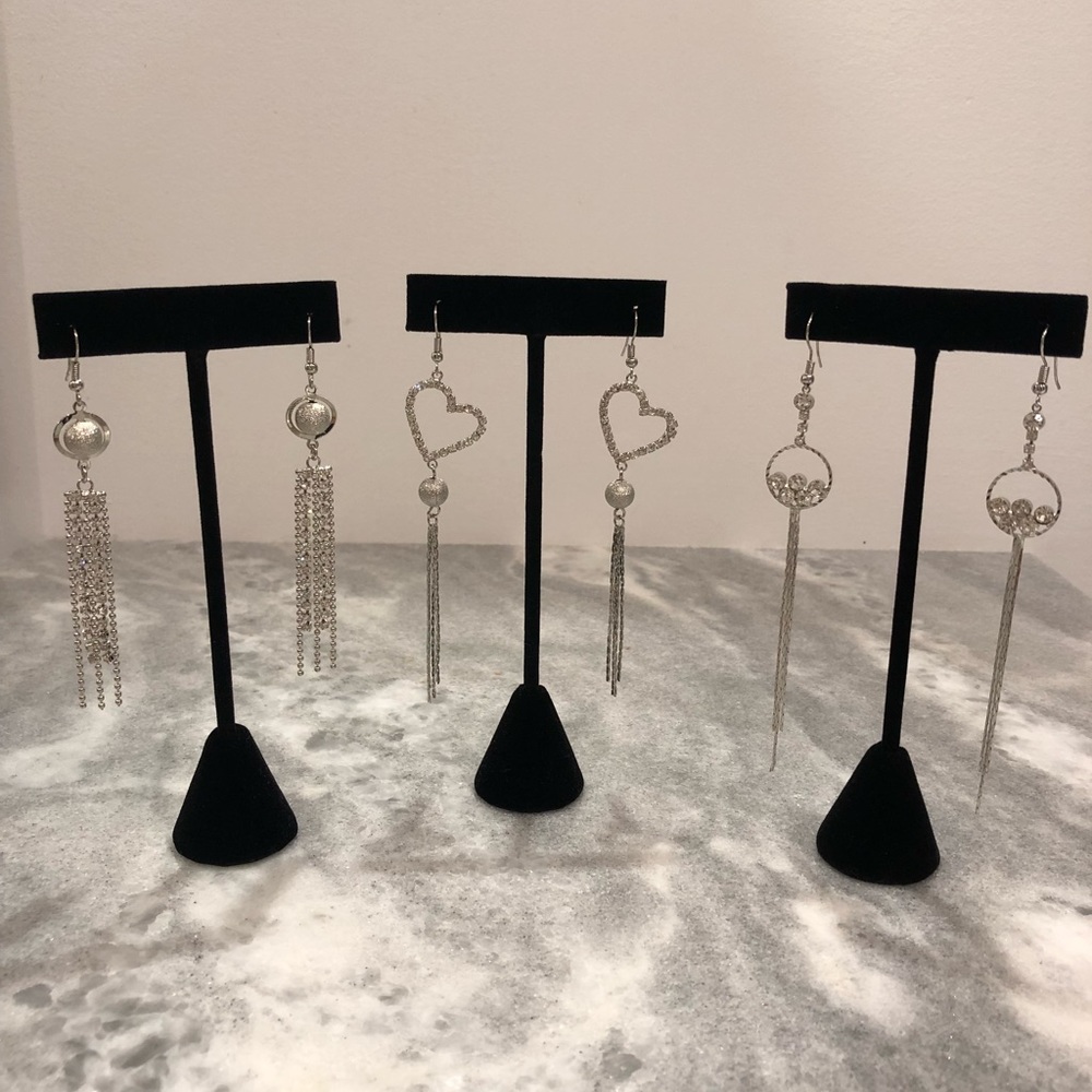 3 Pairs Of Brand New Earrings
